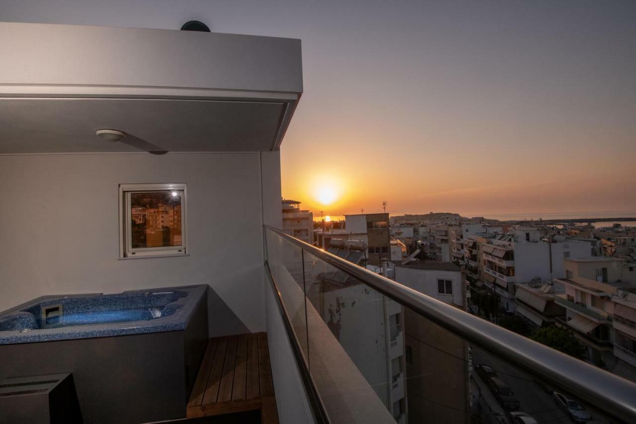 Rethymno City View Apartment Exteriör bild