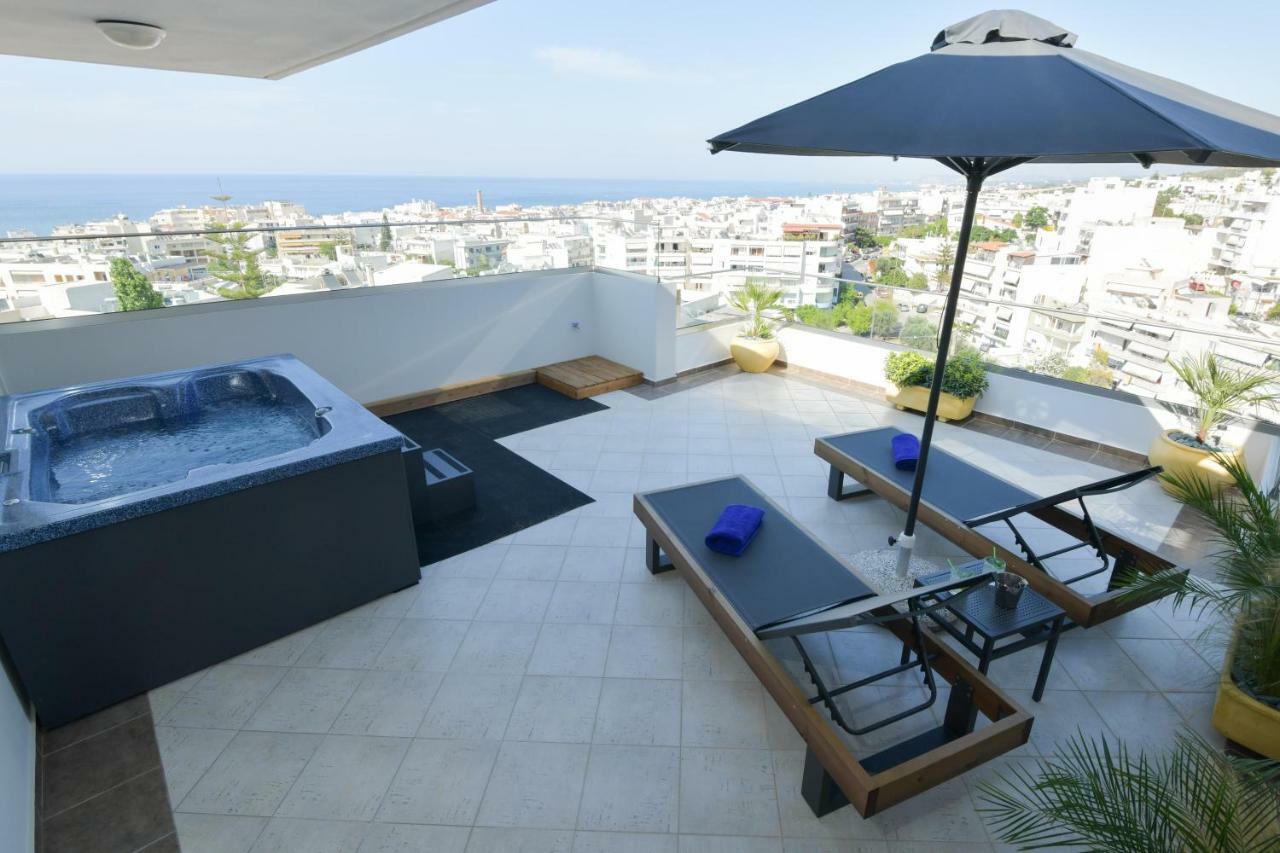 Rethymno City View Apartment Exteriör bild
